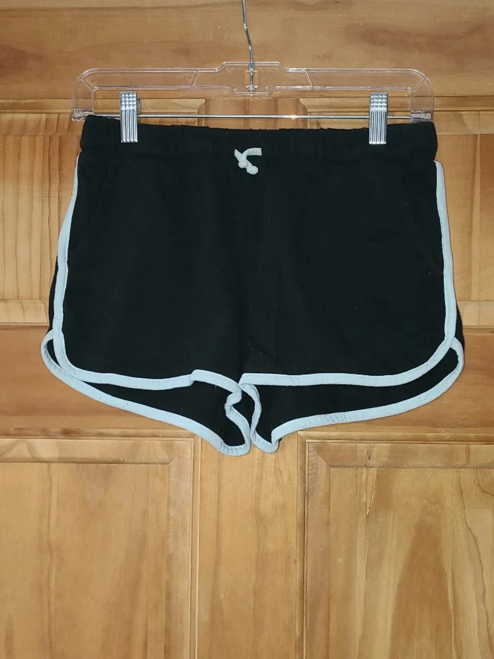 5/$30 Girls Old Navy Black/White Shorts